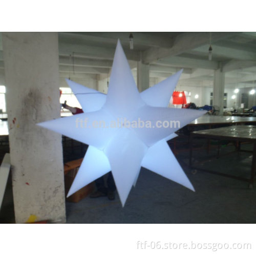 inflatable air star balloon with led